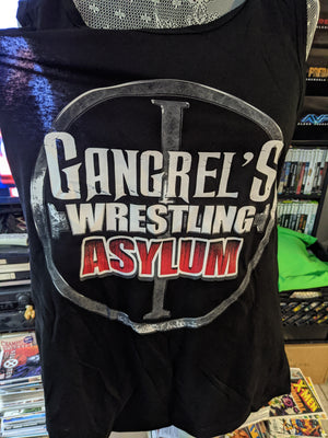 GWA Gangrel Wrestling Asylum MEDIUM NEW 100% Cotton Black Tank Top T-Shirt CCW