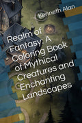 Realm Of Fantasy: A Coloring Book Of Mythical Creatures & Enchanting Landscapes