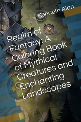 Realm Of Fantasy: A Coloring Book Of Mythical Creatures & Enchanting Landscapes