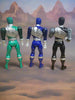 2015 Power Rangers Dino Supercharge 6 Figures Gold Pink Black Green Blue Wrench