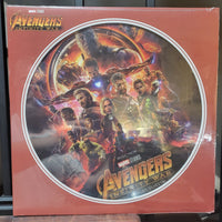 Avengers Infinity War (2023) Marvel Movie Soundtrack Picture Disc Alan Silvestri NEW