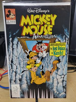 Walt Disney's Mickey Mouse Adventures #15 (1991) Disney Comics Near Mint