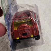 2006 Hot Wheels WWE Wrestling Power Panel Batista Red Panel Truck #109/223 NEW