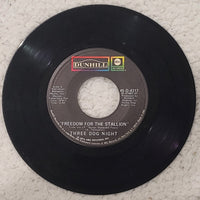 Three Dog Night Freedom For The Stallion / Black And White Dunhill 45 Records 1972