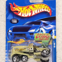 2002 Hot Wheels #140 XS-IVE Mainline Green w/Silver 3 Spoke Wheels Die-Cast Car