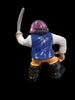 1994 Vintage Fisher Price Great Adventures 2 Pirate Captain Action Figure From Shark Set