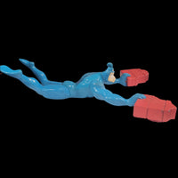 1996 Applause Taco Bell Fast Food Toy The Tick Balancing Brick Figure