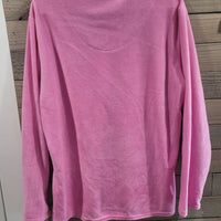 Donna Loren Pink 1x Fleece 100% Polyester Pink Super Soft Sweatshirt