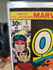 Omega The Unknown #5 (1976) Newsstand Edition Marvel Comics FN+