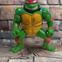 2011 Playmates TMNT Teenage Mutant Ninja Turtles Head Dropping Raphael Figure