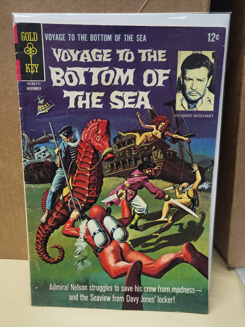 Voyage To The Bottom Of The Sea #10 (1967) Gold Key Comics EXCELLENT comicbook