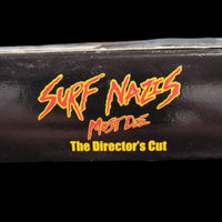 Surf Nazis Must Die Troma Collector's Edition Directors Cut Lloyd Kaufman VHS Horror 1996