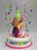 2004 Viacom/Nickelodeon Decopak Dora The Explorer 4" Birthday Cake Topper Figure