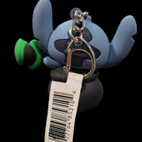 Monogram Disney Stitch 3D Bag Clip St. Patrick's Day Series 3 Version With Tag