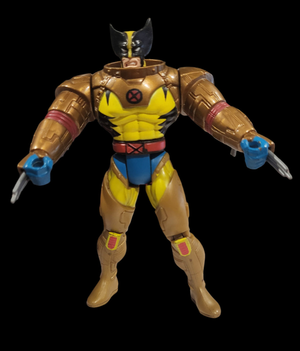 1995 Toybiz Marvel X-Men Space Wolverine With Retractable Claws 6" Figure
