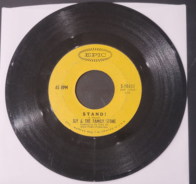 Sly & The Family Stone I Want To Take You Higher / Stand! 45rpm Epic Records 1969
