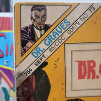 Dr. Graves #73 (1985) Charlton Comics 1st Issue New Title Low Print Run Horror