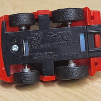 1980 Japan Choro-Q Takara Tomy Toyota MR2 AW11 Pullback Penny Racer Rare W/Case
