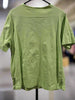 Vintage Tropico Green Medium Ladies Embroidered Cats Themed Button Down Shirt