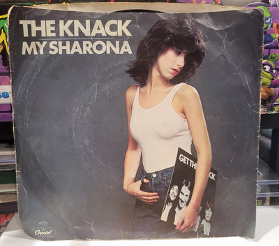 The Knack My Sharona 1979 Capitol Records 4731 45 RPM Cheesecake Picture Sleeve