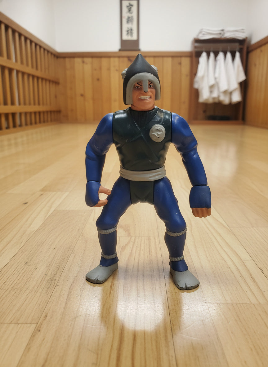 1987 Hasbro Ninja Warriors Nunchuka-San Enemies of Evil Action Figure