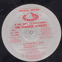 Daniel Sofer Dr. Dre Scratchmix One Hundred Speakers 1984 RARE Hip-Hop Mix Record