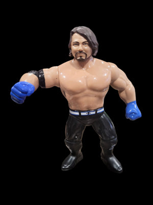 2018 WWE Mattel Retro Style Series 3 Swinging Arm AJ Styles Wrestling Action Figure