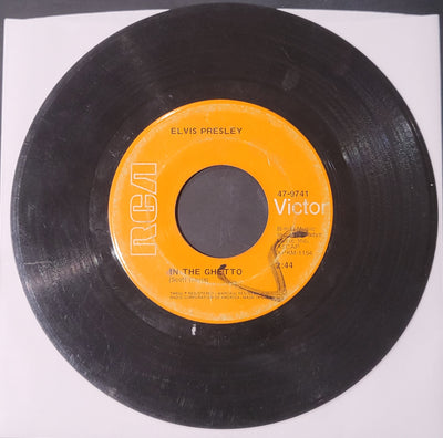 Elvis Presley In The Ghetto / Any Day Now 45rpm Record RCA Records 1969