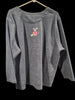 Vintage Avalon Plus 1x Gray Cat & Mouse Themed Long Sleeves Plush Sweatshirt