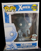 2016 Funko Marvel X-Men Iceman #218 Specialty Sealed Figure With Protector