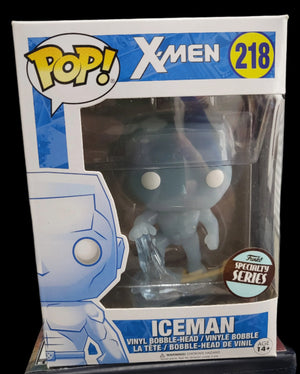2016 Funko Marvel X-Men Iceman #218 Specialty Sealed Figure With Protector