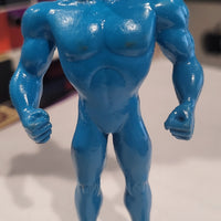 1994 Bandai The Tick 3" Figure With Base / Cake Topper - Broken Antennas