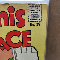 Dennis The Menace #29 (1958) Pines Comics - Baseball Themed Cover Hank Ketcham