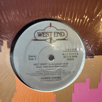Karen Young Hot Shot (1978) West End Records 12" Disco/Freestyle Single VF+ Rare