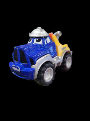 2000 Maisto Hasbro Tonka Town Lil Chuck & Friends Handy Blue Tow Truck Die-Cast Car