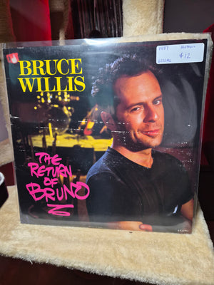 Bruce Willis - Return of Bruno Motown 1987 Record LP 6222ML