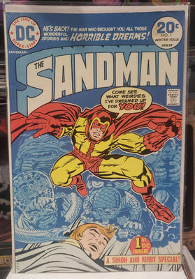 The Sandman #1 (1974) Jack Kirby 1st Bronze Age Appearance DC Comics Mike Royer