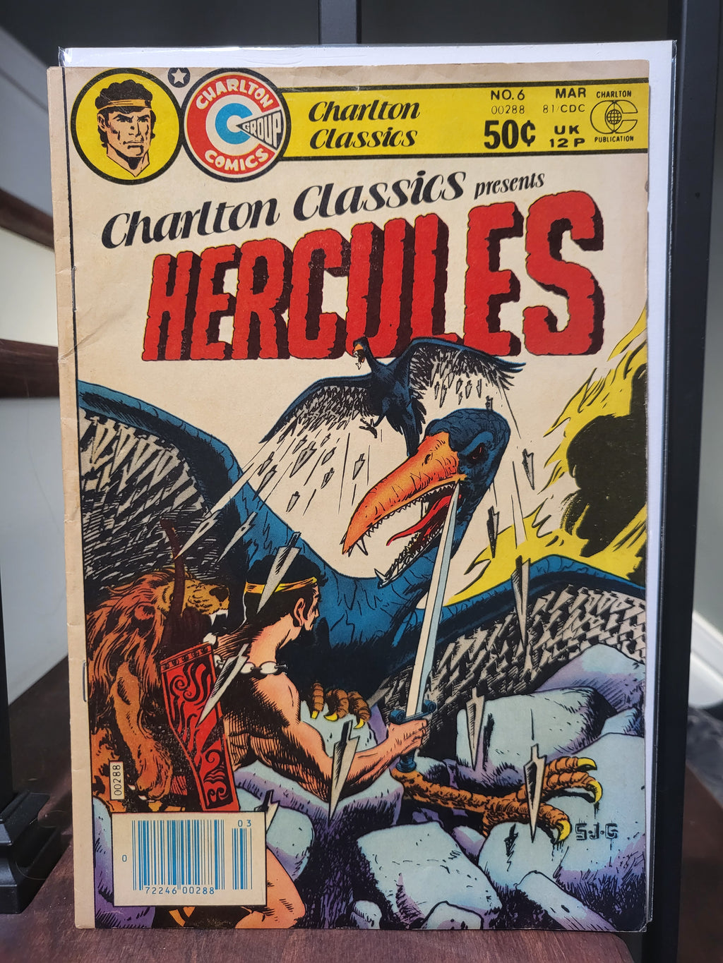 Charlton Classics Presents Hercules #6 (1981) Glanzman Cover Giordano Comic EX-FN