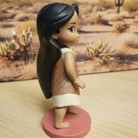 Walt Disney Animators Collection 3" Toddler Pocahontas Glitter Dress Variant Figure