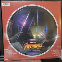 Avengers Infinity War (2023) Marvel Movie Soundtrack Picture Disc Alan Silvestri NEW