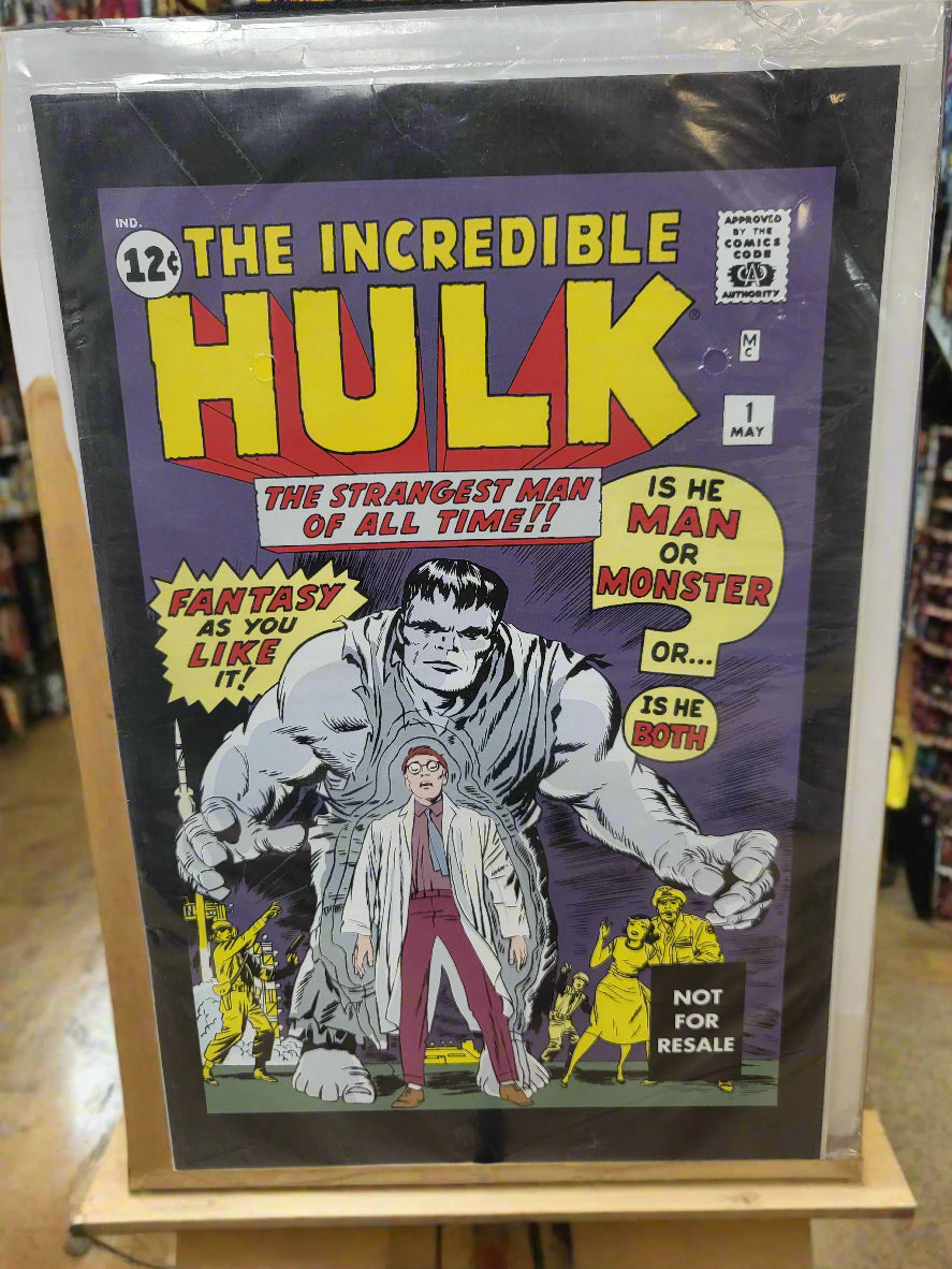 Incredible Hulk #1 (2004) Toybiz Bagged Marvel Legends Premium Reprint Comic NM