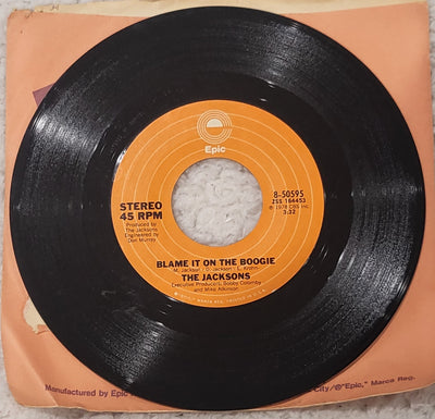 The Jacksons Blame It On the Boogie / Do What You Wanna Epic 7