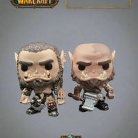 Funko Pop Movies World Of Warcraft 2 Figures Orgrim Doomhammer & Durotan WOW