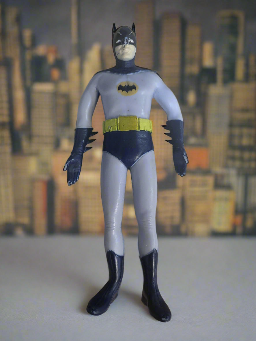 NJCroce DC Comics TV Classics 1966 Batman Bendy Bendable Action Figure Toy