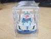 2010 Hot Wheels Super Blitzen HW Racing #107 White / Blue Die-Cast with Case
