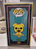 2022 Funko Pop Disney Nightmare Before Christmas #71 Blacklight Zero With Case