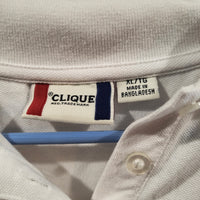 Clique XL NFL Pro Football Hall Of Fame Canton Ohio White Long Sleeve Shirt