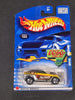 2002 Hot Wheels #144 Mainline Black/Yellow Jeepster Sealed New Die-Cast Car