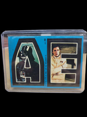 1980 Star Wars Empire Strikes Back Series 2 #36 Blue Vader Leia 