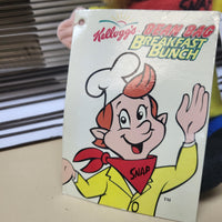 1997 Kellogg's Bean Bag Breakfast Bunch Rice Krispies Snap 8" Plush Doll NWT